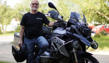 Saskatchewan motorcyclist tackling 75-hour ride across Canada for men’s mental health