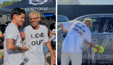 N3on, Ryan Garcia Support Families Affected by ICE at Car Wash