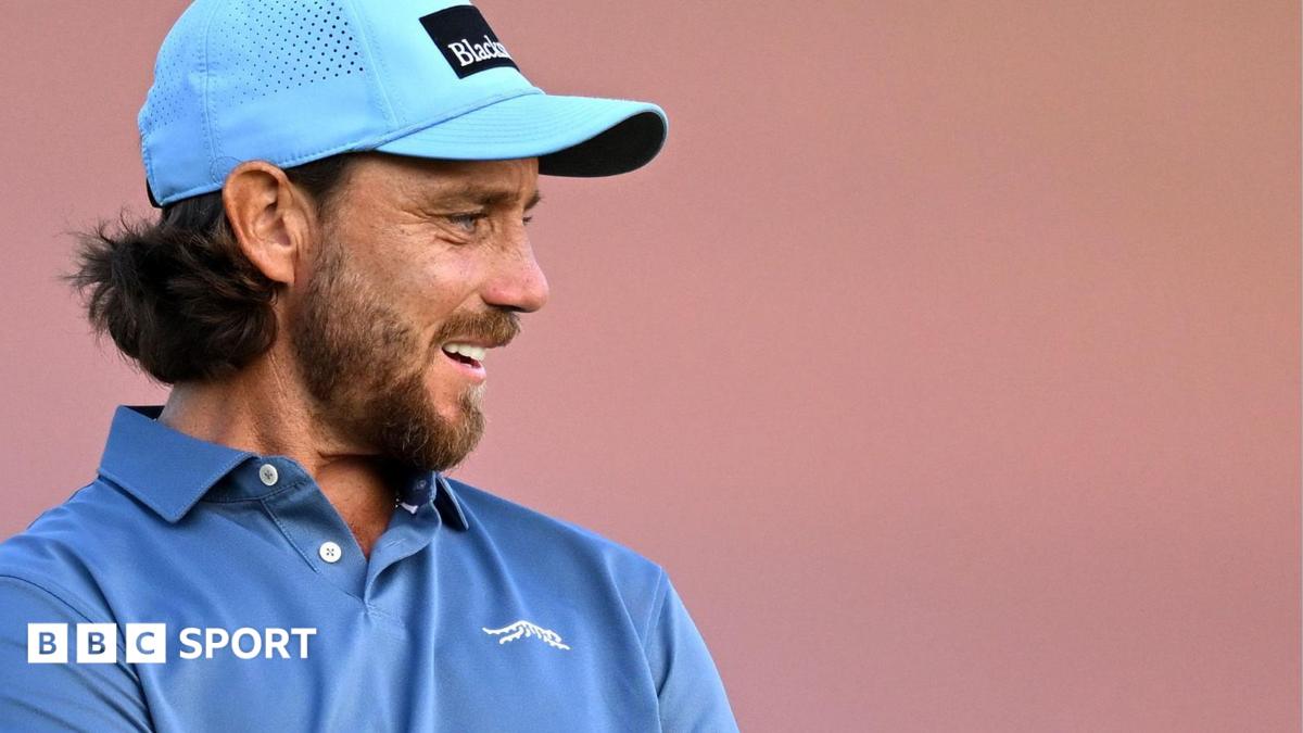 Tommy Fleetwood during round two of The Open at Royal Birkdale