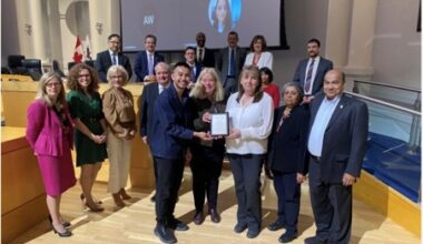 Mississauga recognizes PDSB schools and principal for leadership in school zone safety