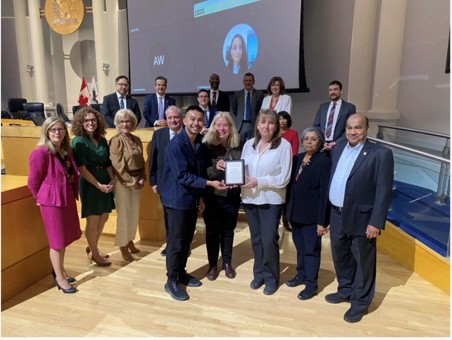 Mississauga recognizes PDSB schools and principal for leadership in school zone safety