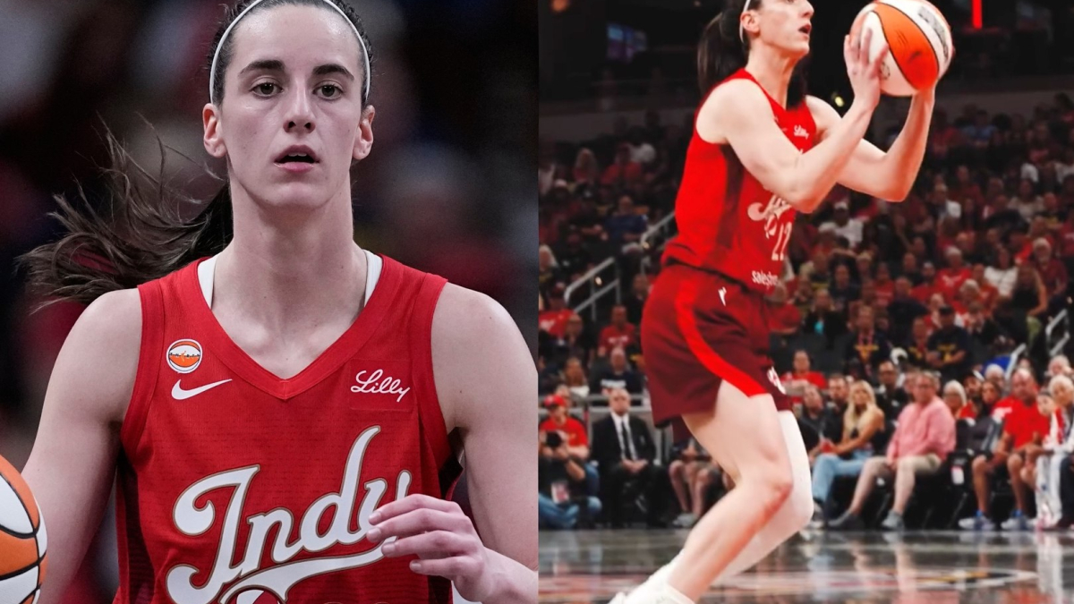 Caitlin Clark is poetry in motion as she sets a new WNBA record