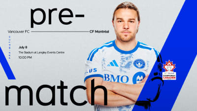 CF Montréal resumes play in TELUS Canadian Championship against Vancouver FC