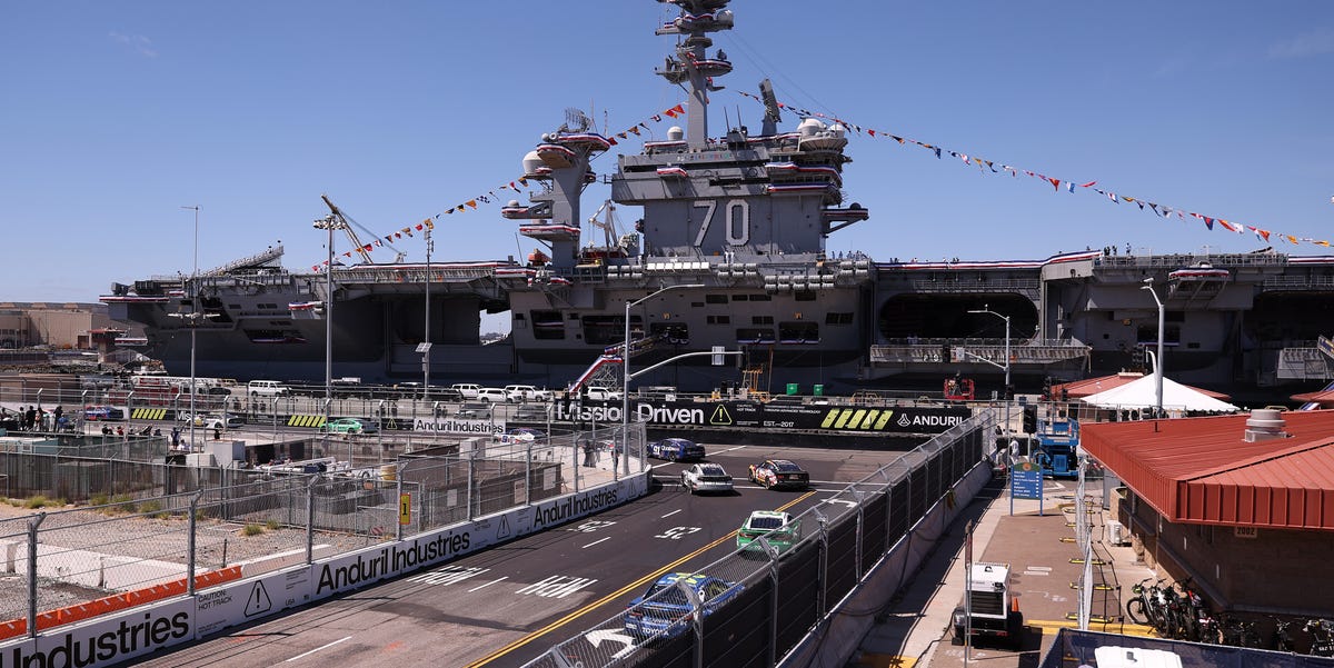 Here's How NASCAR Built a Race Track On an Active U.S. Navy Base