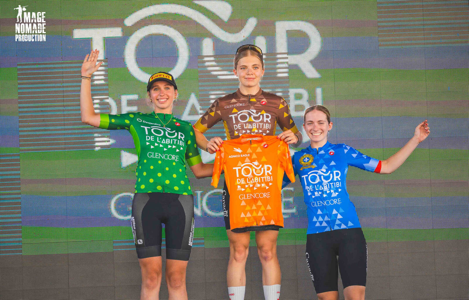 Elodie Malois leads Canadian 1-2-3 finish on Stage 1 of Tour de l'Abitibi
