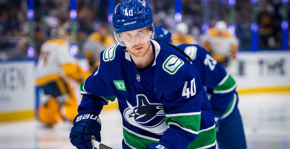 elias pettersson canucks