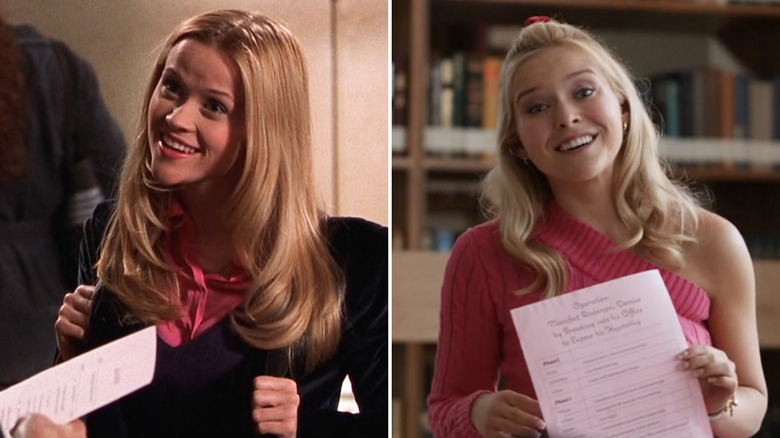 Elle Woods in Elle and Legally Blonde