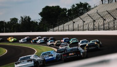 Empty Grandstands at 2026 Brickyard 400 Presented by PPG - By_ Joe Skibinski/IMS
