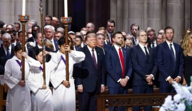 Photos: Donald Trump and world leaders attend Lindsey Graham’s funeral | Politics News