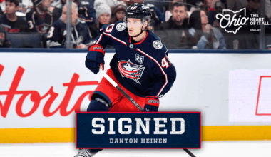 Blue Jackets sign Danton Heinen to one-year, two-way contract