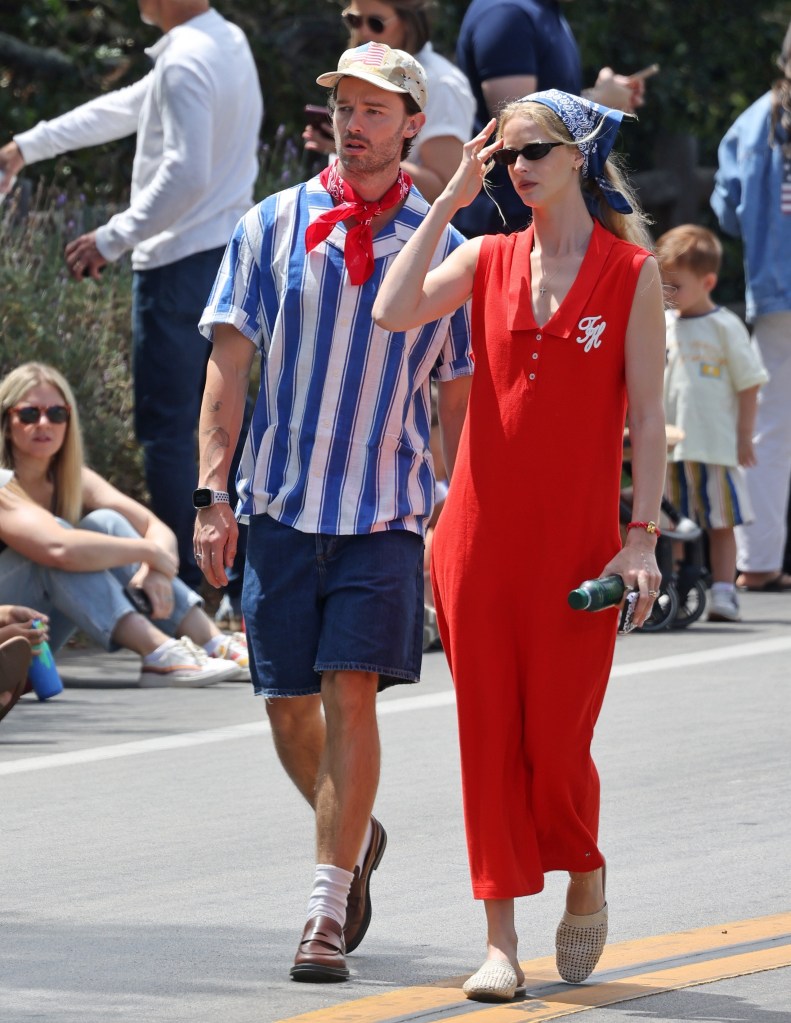 Patrick Schwarzenegger and Abby Champion
