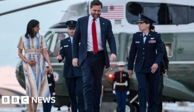 Secret Service investigating agent for JD Vance over alleged leak - BBC