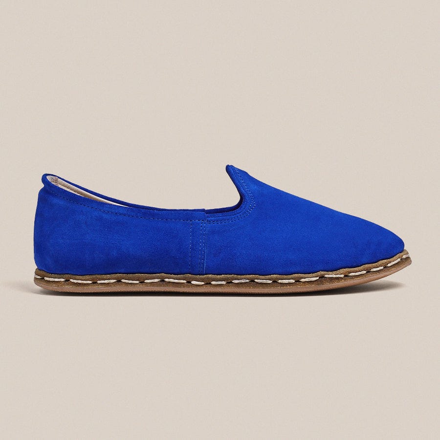 Electric Blue Suede Sabah