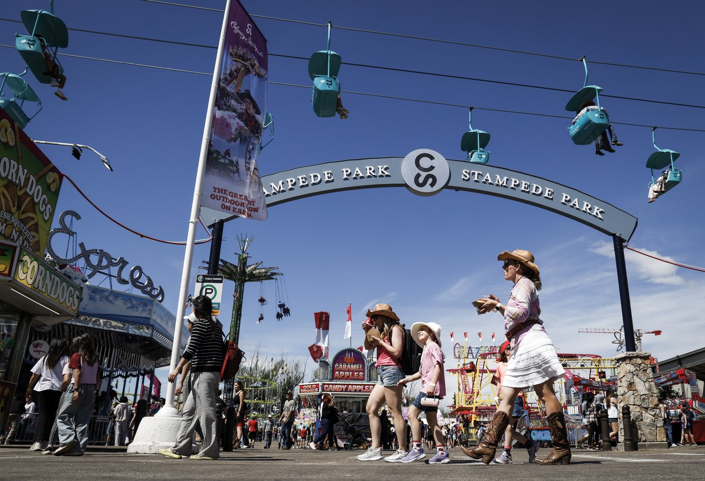Credit cards rarin' to go as Calgary Stampede kicks off