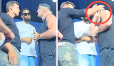 NFL legend Tom Brady slaps by YouTuber and WWE superstar Logan Paul
