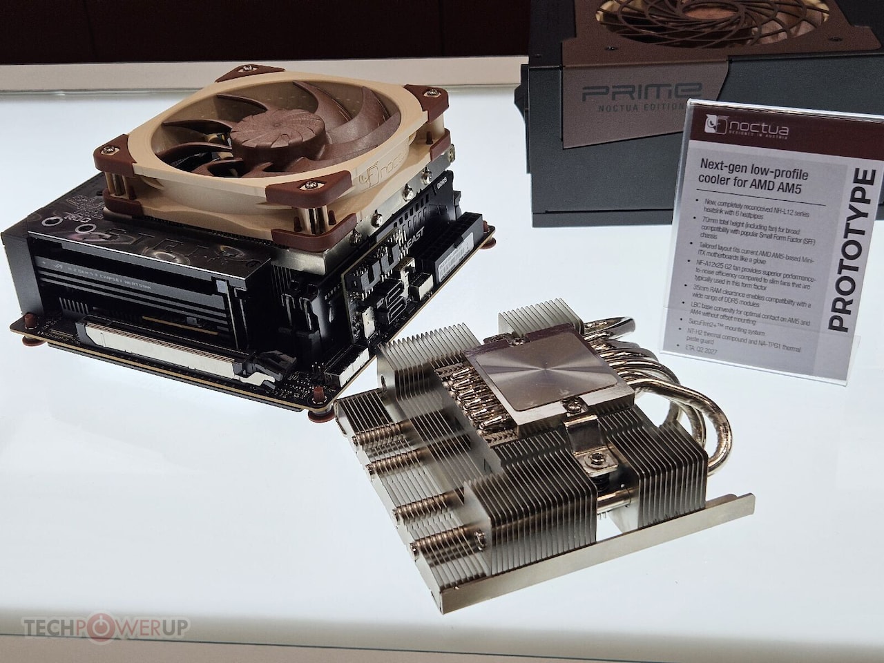 Noctua Prepares Low-Profile AM5, Workstation Air Coolers, and Next-Gen PSU Collaborations for 2027