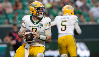 Cody Fajardo, Tyreik McAllister and Travis Theis earn CFL top player honours