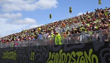 Lando Norris left "shaking" by emotional British GP Landostand reception