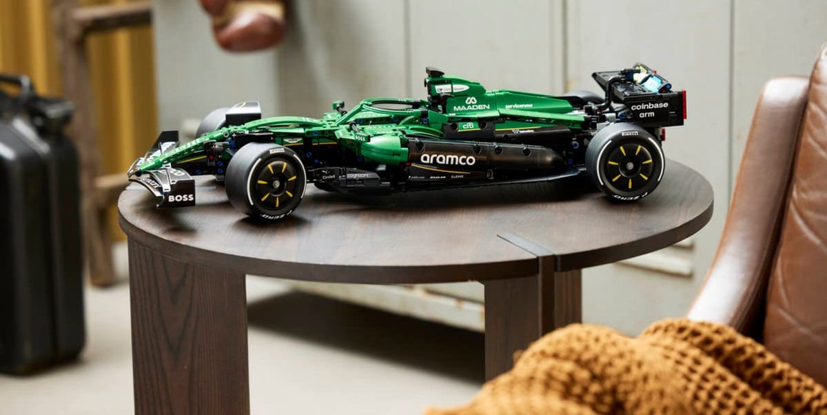 New Lego Technic Aston Martin F1 Car Is On Sale and Available Now