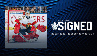 Maple Leafs Sign Goaltender Sergei Bobrovsky