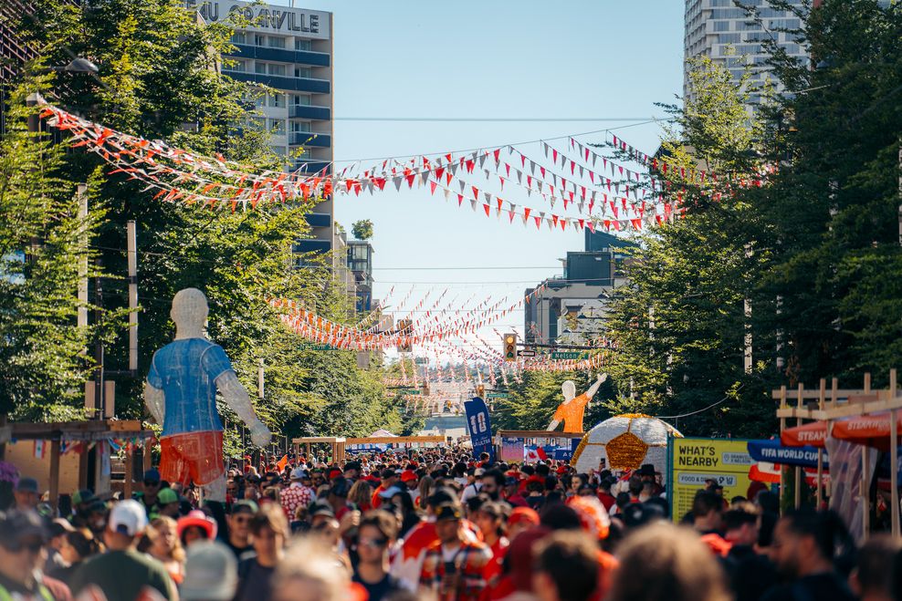 fifa world cup 2026 granville street pedestrian zone vancouver