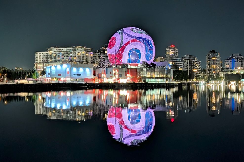 fifa world cup vancouver trionda soccer ball false creek june 14 2026 f science world