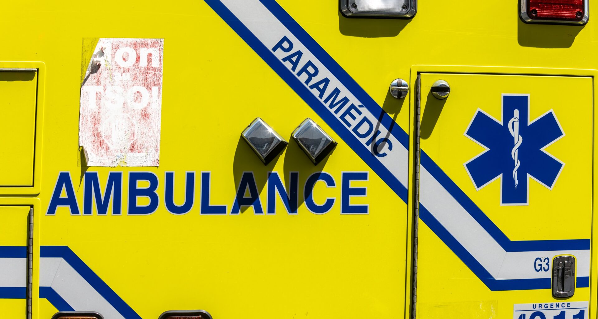 File photo of an ambulance in Montreal.