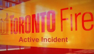 fire near toronto pearson airport