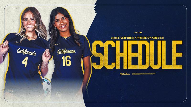 Cal Women’s Soccer Unveils 2026 Schedule