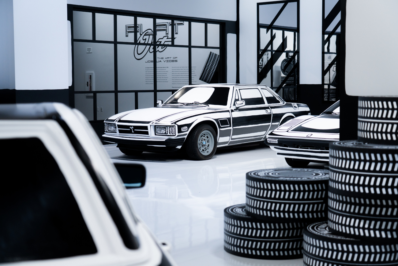 Flat Out: The Art of Joshua Vides exhibition