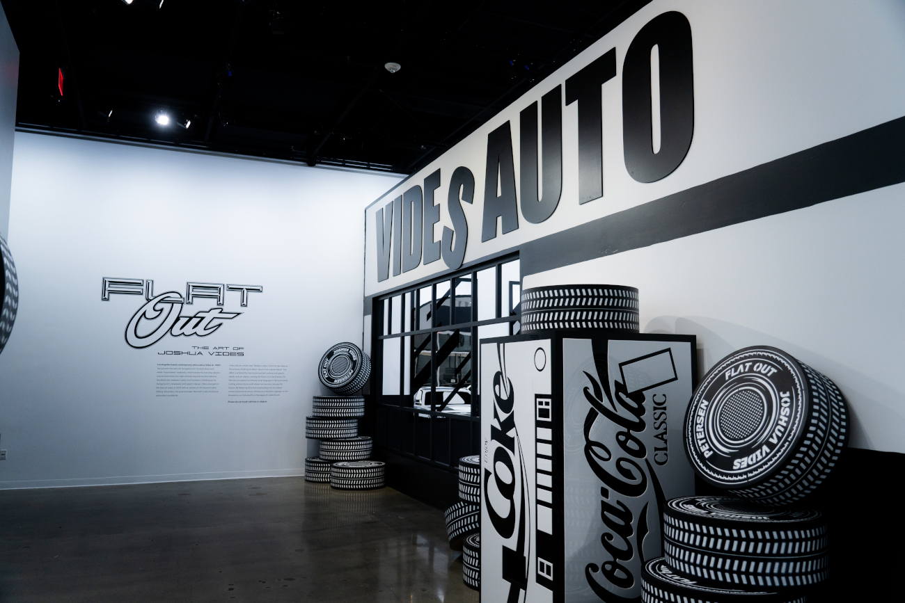 Flat Out: The Art of Joshua Vides exhibition