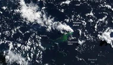 NASA satellites are watching Earth's newest island rise from the sea