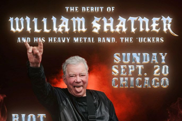 William Shatner's metal band to play Riot Fest