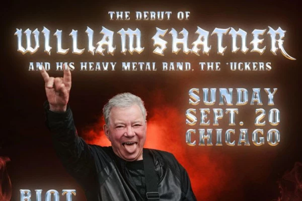 William Shatner's metal band to play Riot Fest