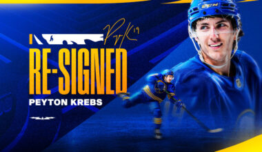 Sabres sign Krebs to 4-year contract