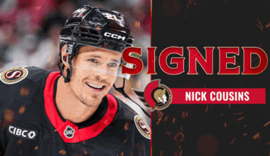 Senators agree to two-year contract with forward Nick Cousins