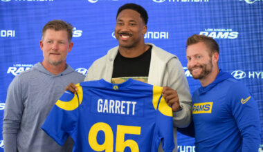 Myles Garrett wows Rams on first day of training camp