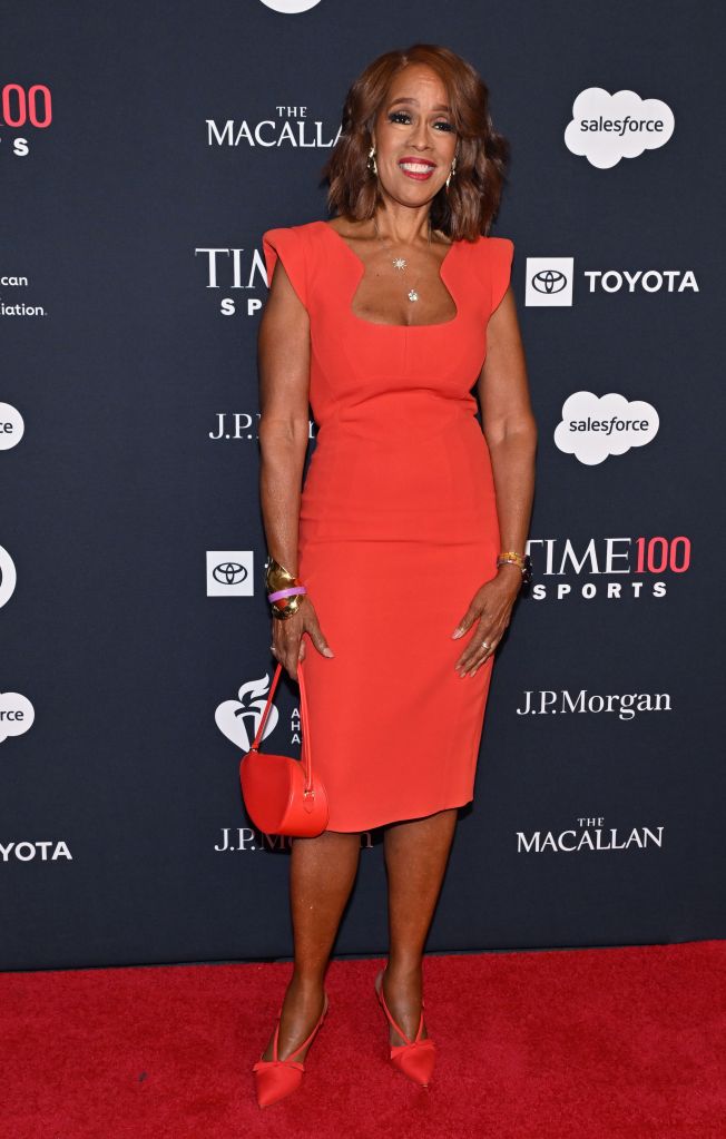 Gayle King at the TIME100 Sports Gala