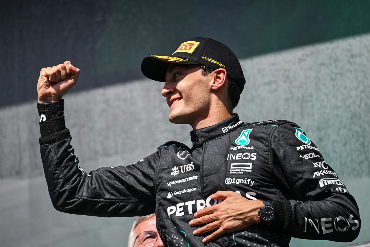 George Russell jokes 2024 Belgian GP pain will stay with him until his "deathbed"