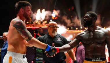 Impa Kasanganay explains why he already updated Instagram bio to PFL champion before title fight