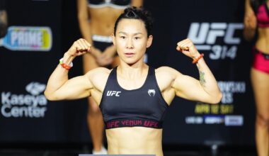 One-time title challenger booked for UFC Shanghai co-main event