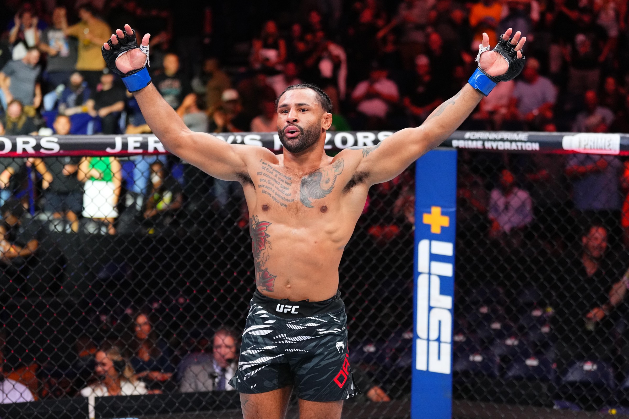 Beast Boy is back at UFC Abu Dhabi.