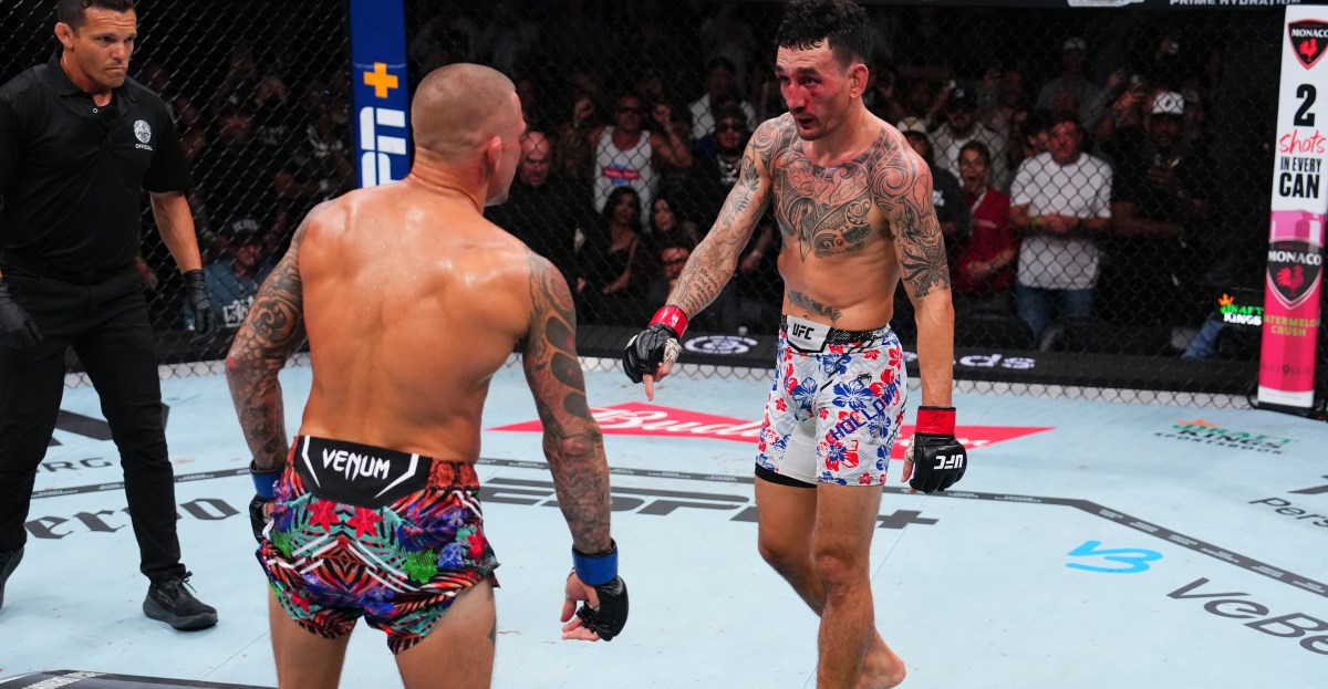 Max Holloway gives his opinion on whether Conor McGregor would meet him in the middle for a ‘point down’ slugfest