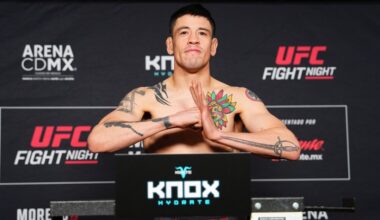 6 fights announced for UFC Noche