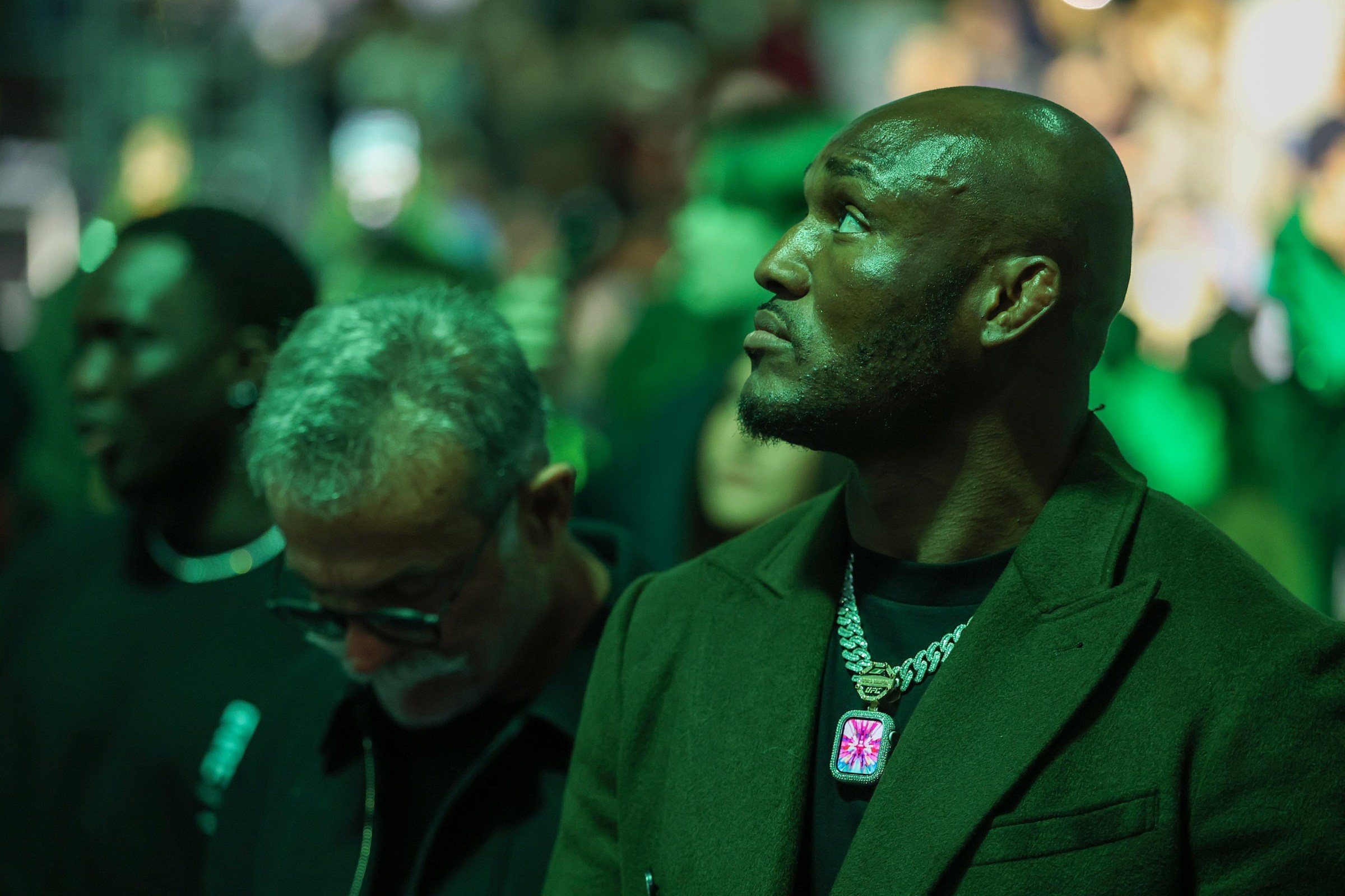 Kamaru Usman might have magical amulet power at UFC Oklahoma CIty.