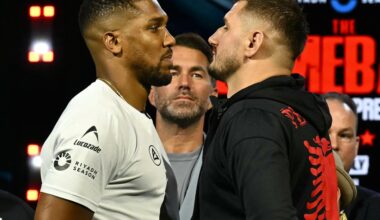 Joshua vs. Prenga Start Time, Full Fight Card