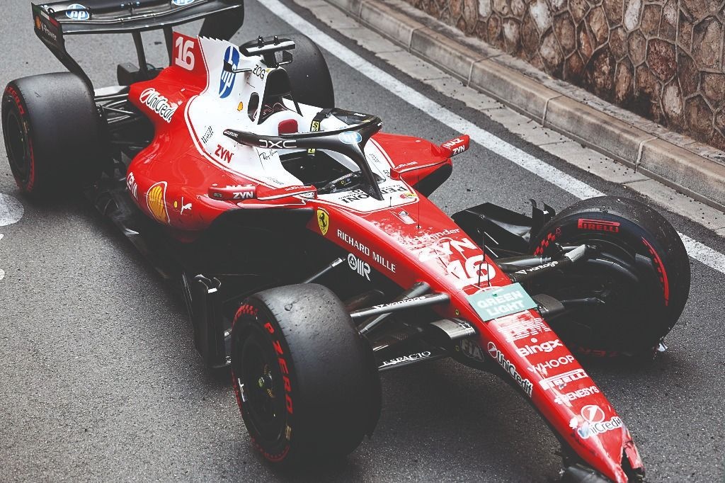 Why Leclerc’s battle of the brakes has left him trailing his Ferrari team-mate
