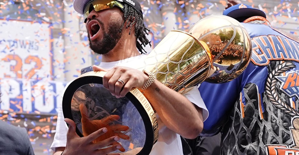 How does the Knicks championship still not feel real?