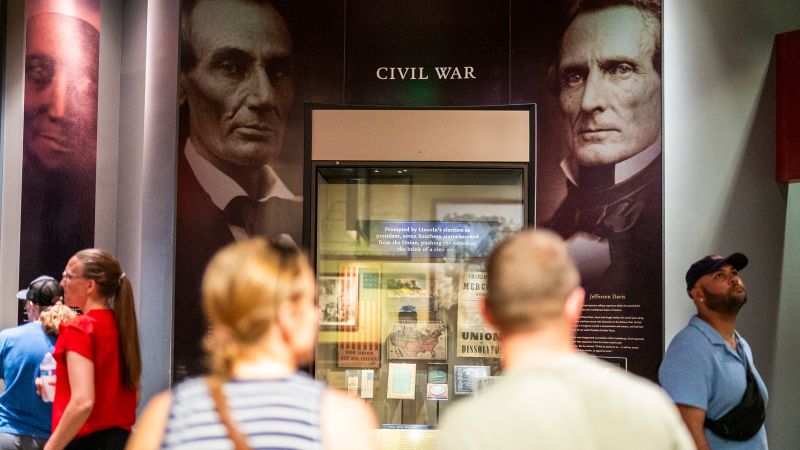 Trump orders signs be installed outside Smithsonian museum warning of ‘inaccurate information’