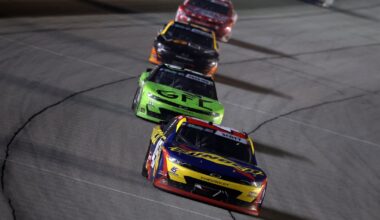 Heavy rain delays NASCAR race at Chicagoland Speedway in Joliet